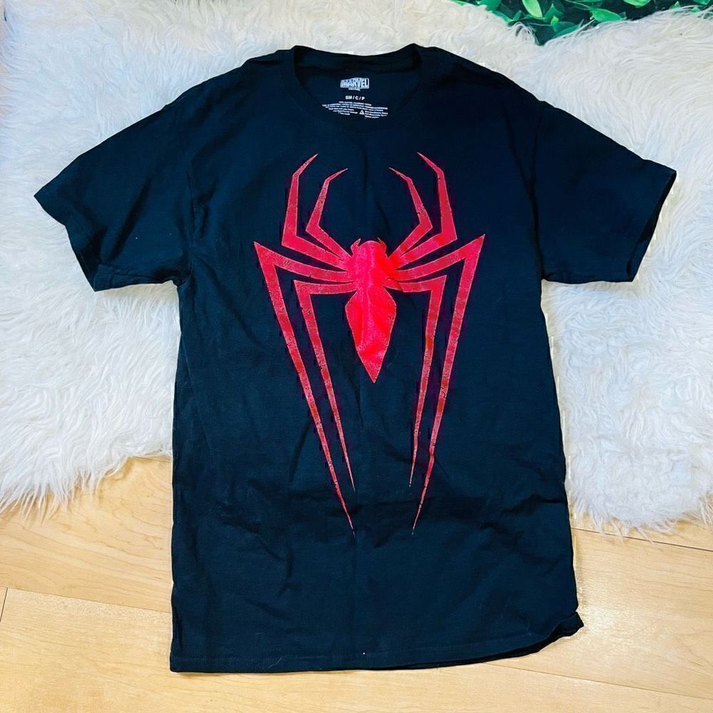 Marvel spidermen black T-Shirt S